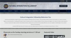 Desktop Screenshot of culturalintegrationfellowship.org
