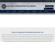 Tablet Screenshot of culturalintegrationfellowship.org